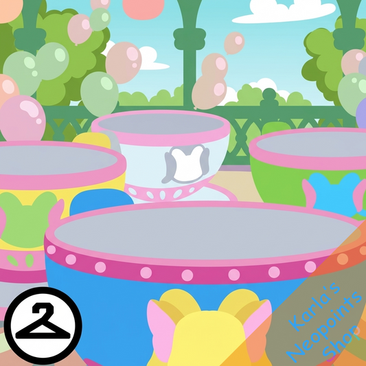 Acara Teacup Ride Background