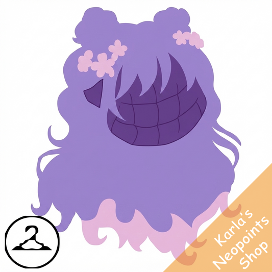 Lavender Spring Flower Wig