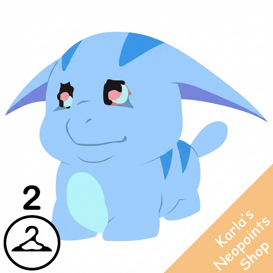Super Nostalgic Blue Poogle