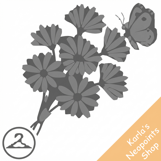Dreary Grey Bouquet