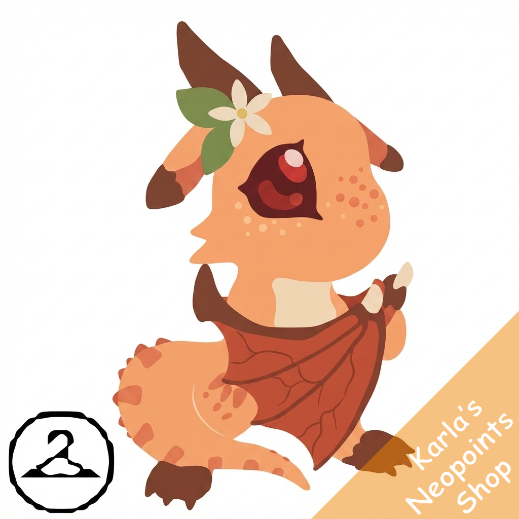 Blood Orange Shoyru Outfit