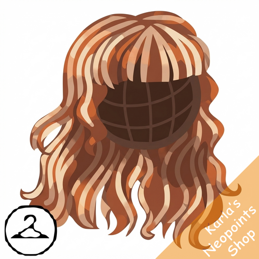 Chocolate and Vanilla Bangs Wig
