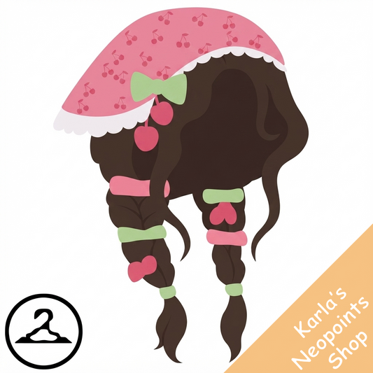 Strawberry Braids and Bandana Wig