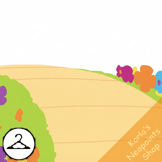 Dyeworks Rainbow: Kacheek Pathway Foreground