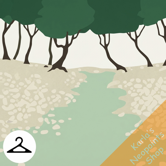 Dyeworks Dark Green: Rainy Spring Day Background