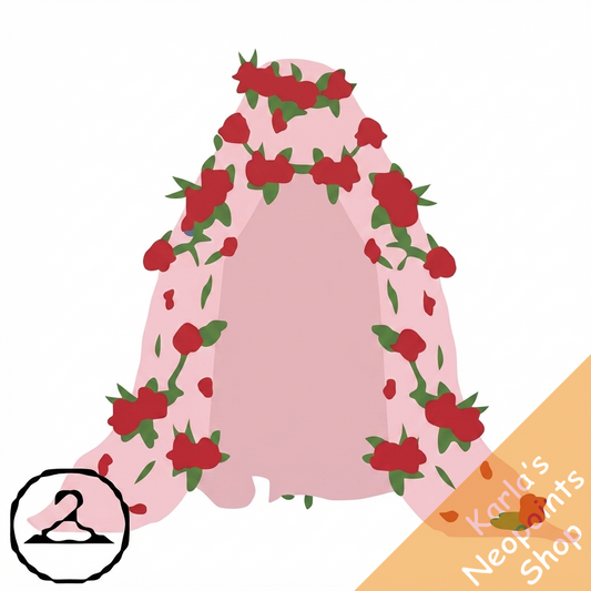 Dyeworks Pastel Pink: Summery Floral Cape