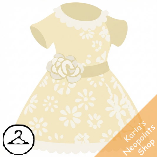 Ivory Tea Dress
