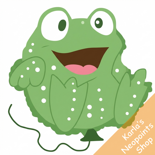 Speckled Quiggle Balloon