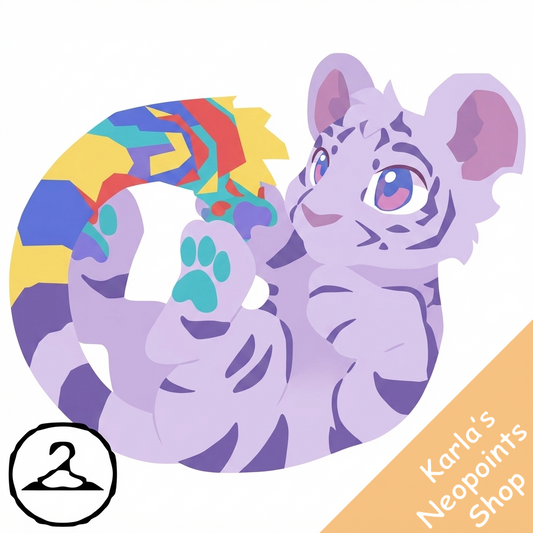 Prismatic Pearlescent: Coastal Water Kougra