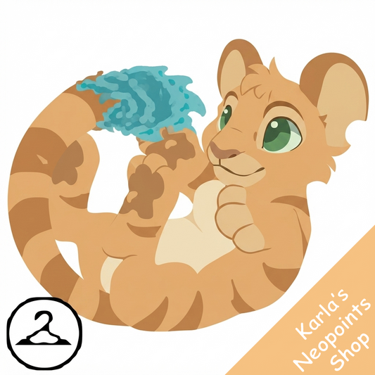 Prismatic Seaside: Coastal Water Kougra
