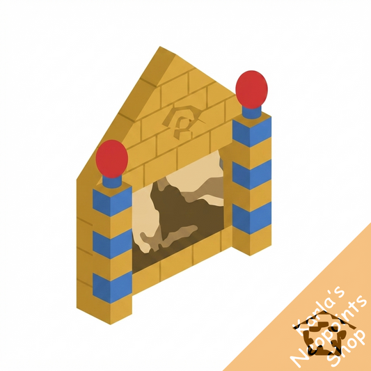 Lost Desert Pyramid Photo Frame