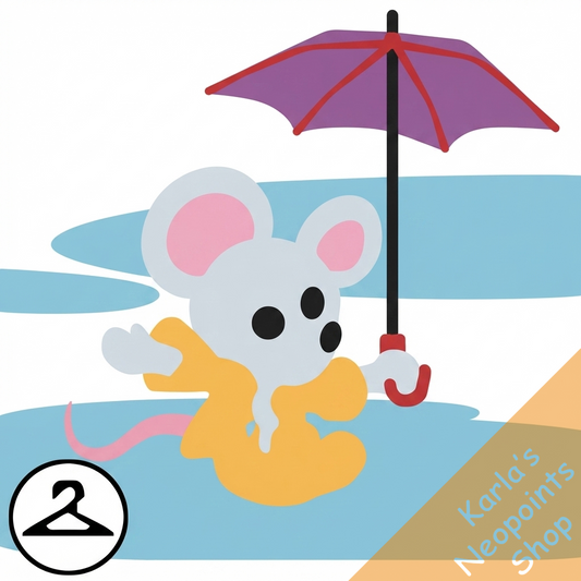 Splashing in Puddles with Psimouse Petpet Trinket
