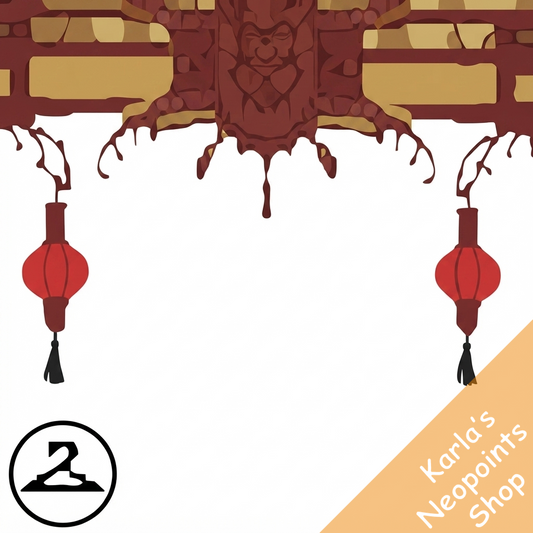 Dyeworks Red: Shenkuu Entrance Garland