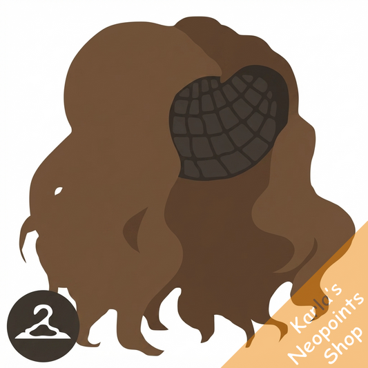 Long Brunette Wavy Wig