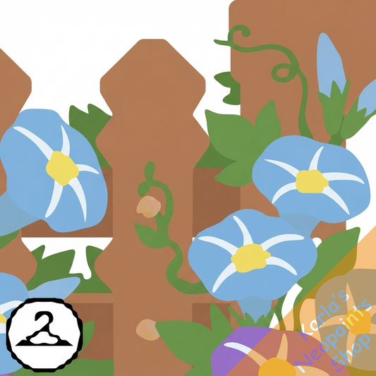 Brightvale Flowered Fence