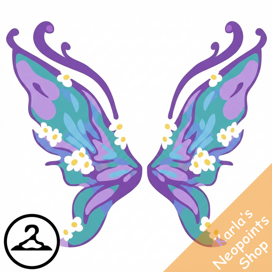 Jasmine Garden Faerie Wings