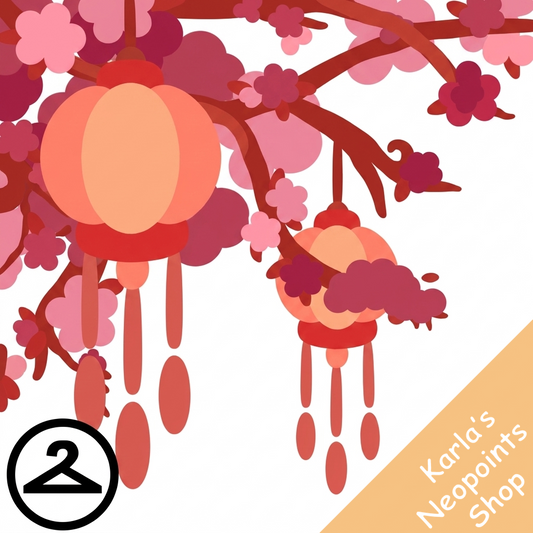 Blooming Lanterns Garland