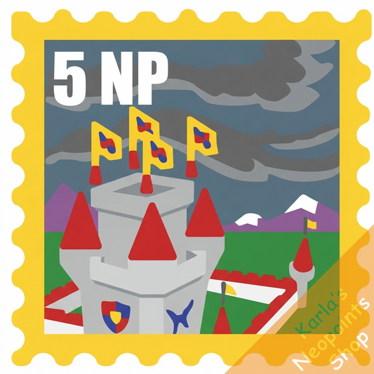 Cloudy Meridell Stamp