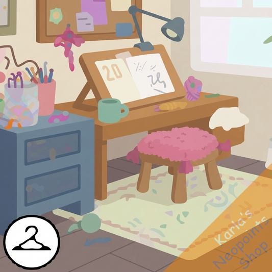 Crafty Art Studio Background