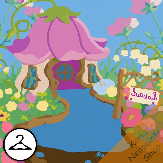 Oversized Faerie Hideaway Background
