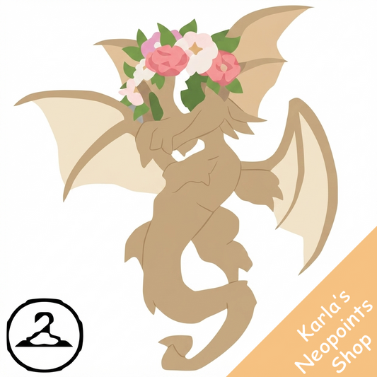 Prismatic Peony: Blooming Woodland Draik