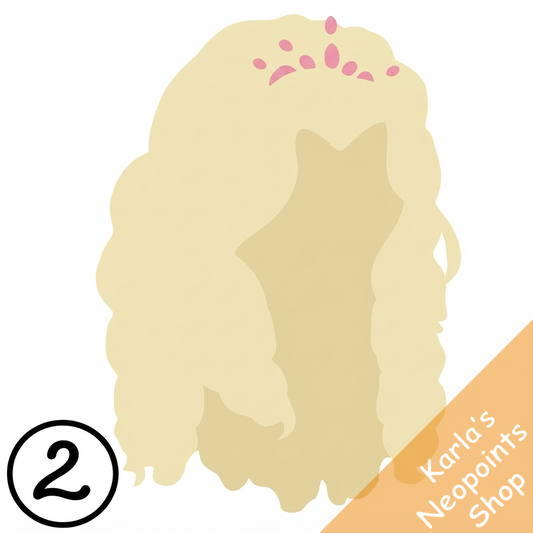 Elegant Curls With Crown
