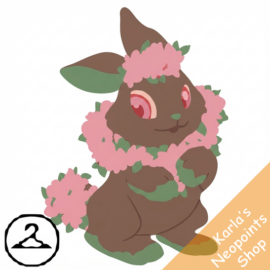 Prismatic Blossom: Blooming Woodland Cybunny