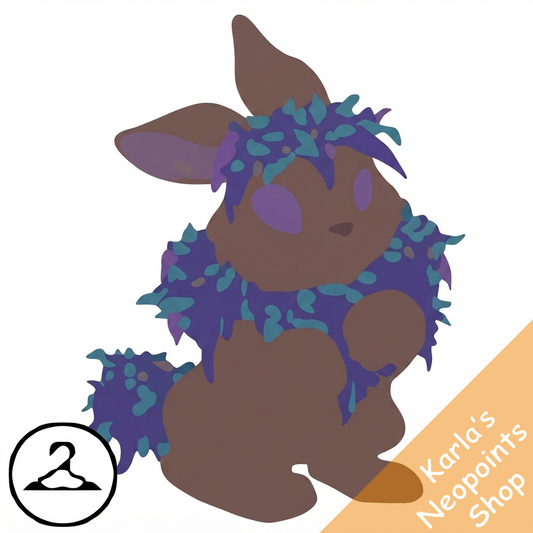 Prismatic Wisteria: Blooming Woodland Cybunny