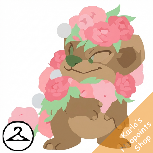 Prismatic Peony: Blooming Woodland Yurble