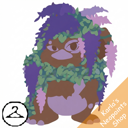 Prismatic Wisteria: Blooming Woodland Yurble