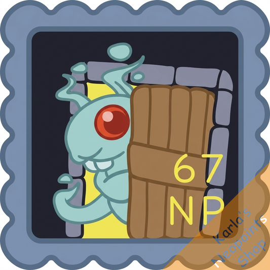 Grave Danger Petpet Stamp