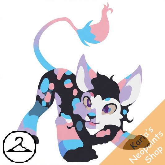 Prismatic Transgender: Adoring Rainbow Varwolf