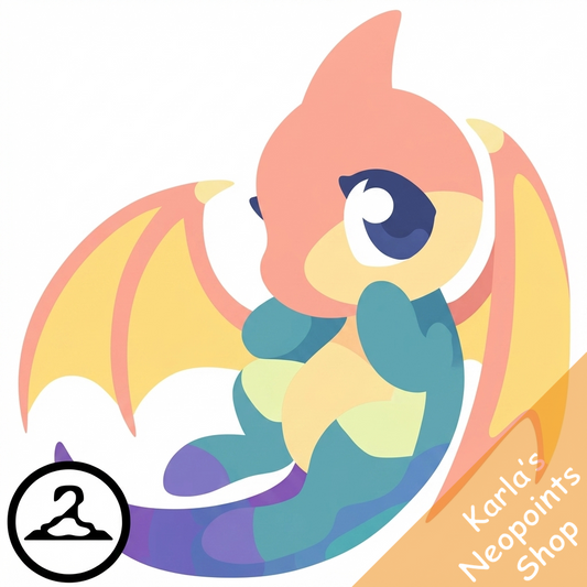 Prismatic Pastel: Adoring Rainbow Shoyru