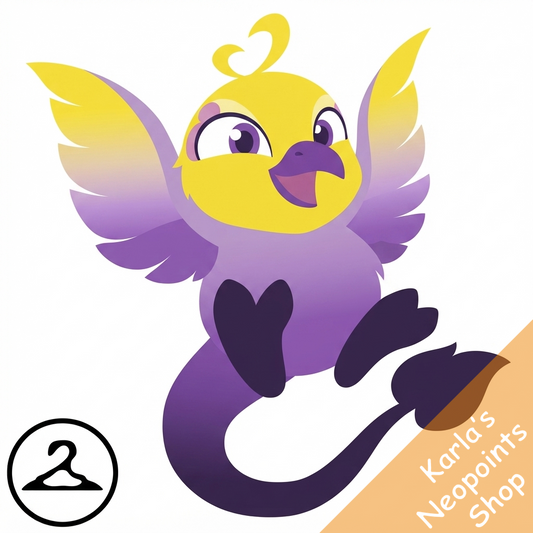 Prismatic Nonbinary: Adoring Rainbow Pteri