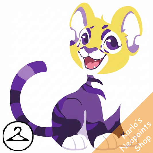 Prismatic Nonbinary: Adoring Rainbow Kougra