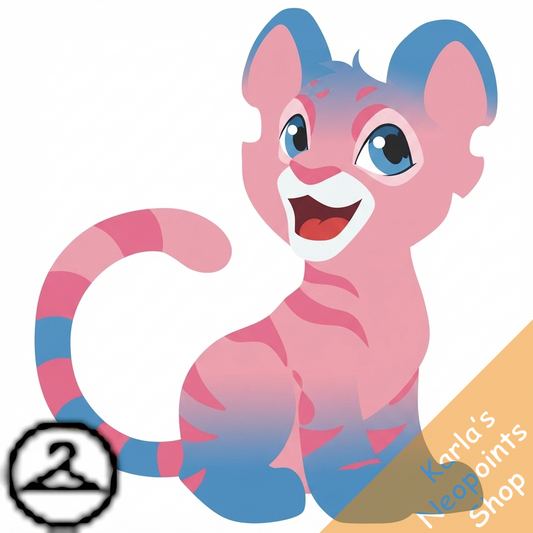 Prismatic Transgender: Adoring Rainbow Kougra