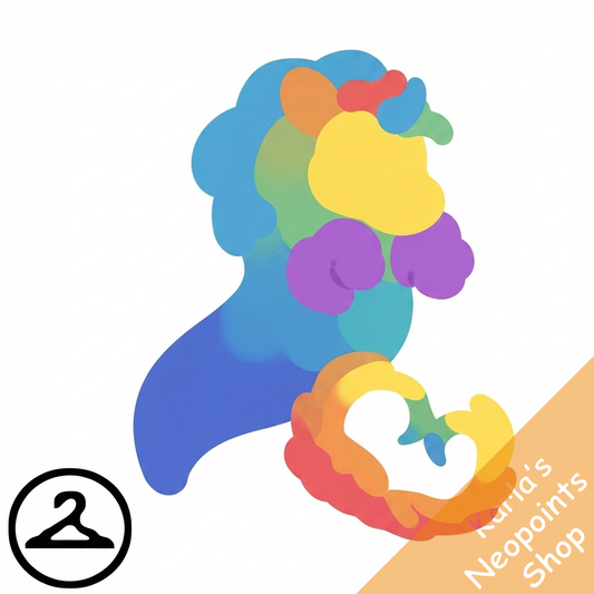 Adoring Rainbow Peophin
