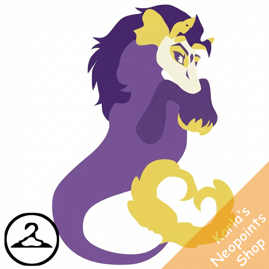 Prismatic Nonbinary: Adoring Rainbow Peophin