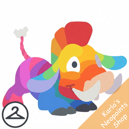 Adoring Rainbow Moehog