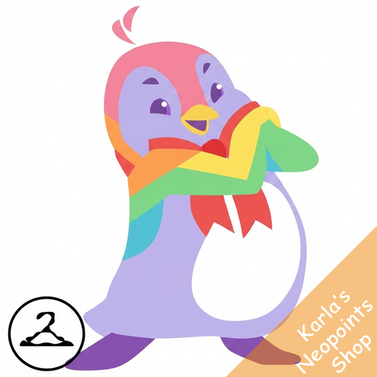Prismatic Pastel: Adoring Rainbow Bruce
