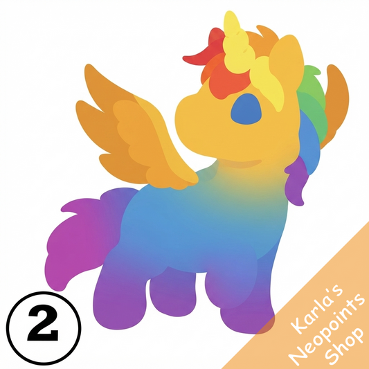 Adoring Rainbow Uni
