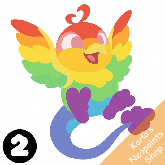 Adoring Rainbow Pteri
