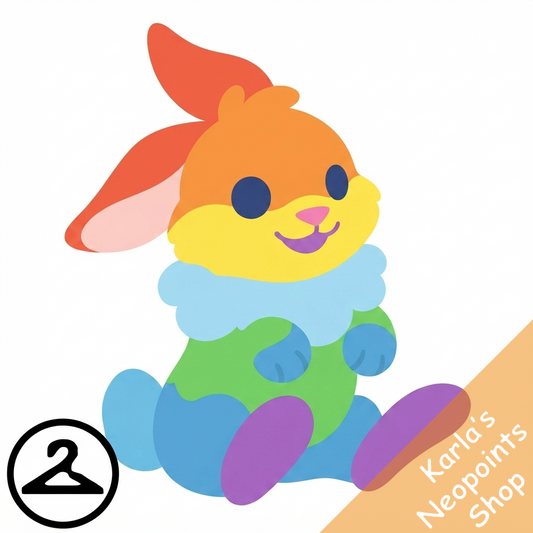 Adoring Rainbow Cybunny