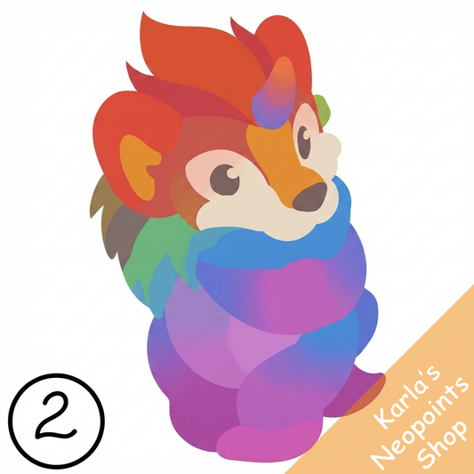 Adoring Rainbow Yurble