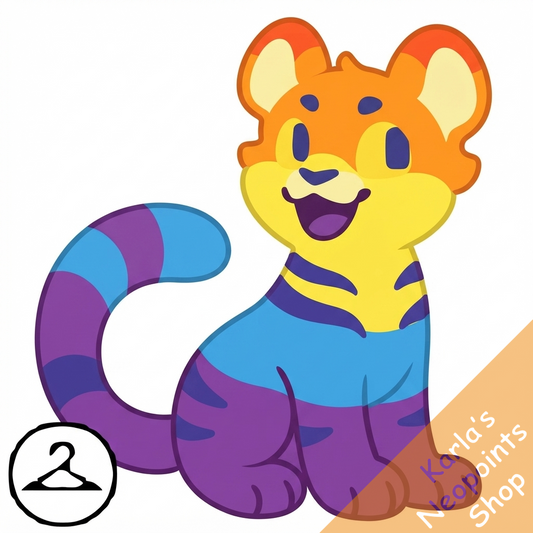 Adoring Rainbow Kougra