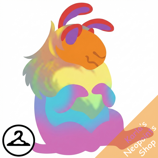 Adoring Rainbow Gnorbu