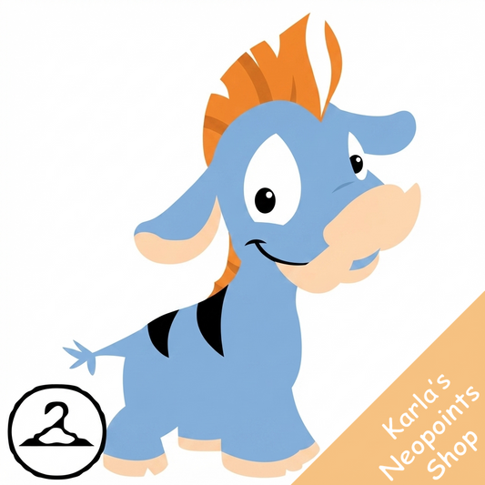 Nostalgic Blue Moehog