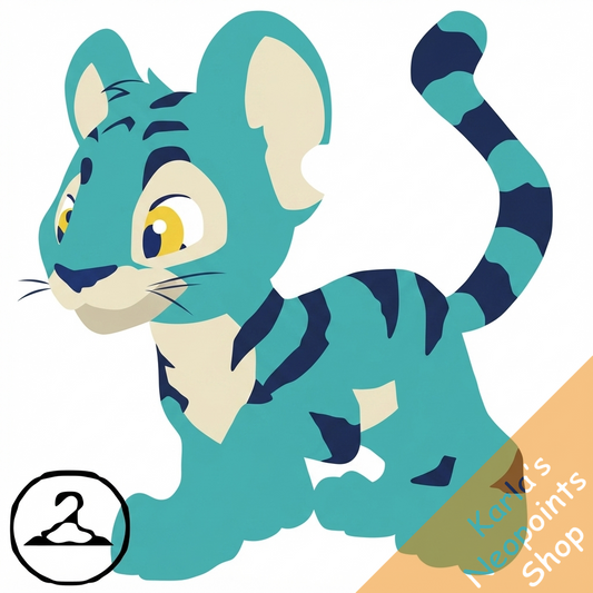 Nostalgic Blue Kougra