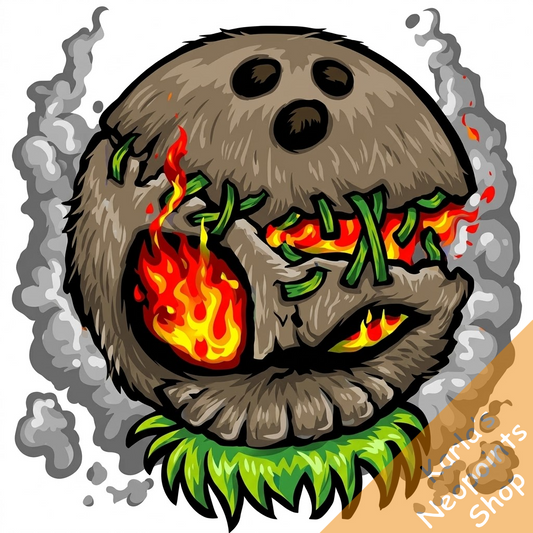 Burning Evil Coconut