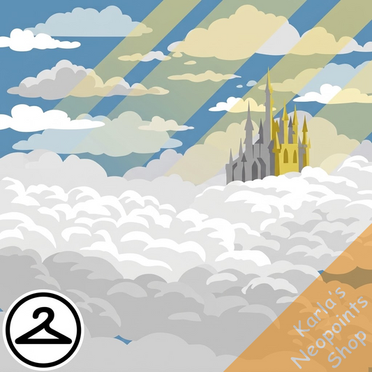 25th Anniversary Above the Clouds Castle Background